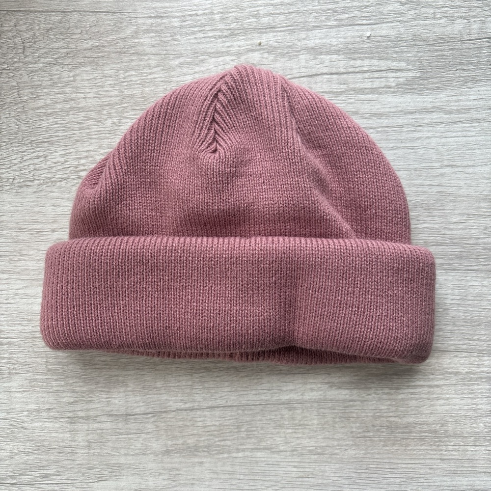 Cozy Pink Knit Beanie